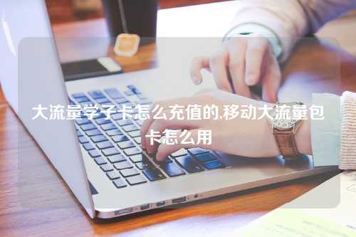 大流量学子卡怎么充值的,移动大流量包卡怎么用