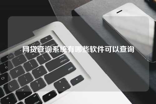 网贷查询系统有哪些软件可以查询